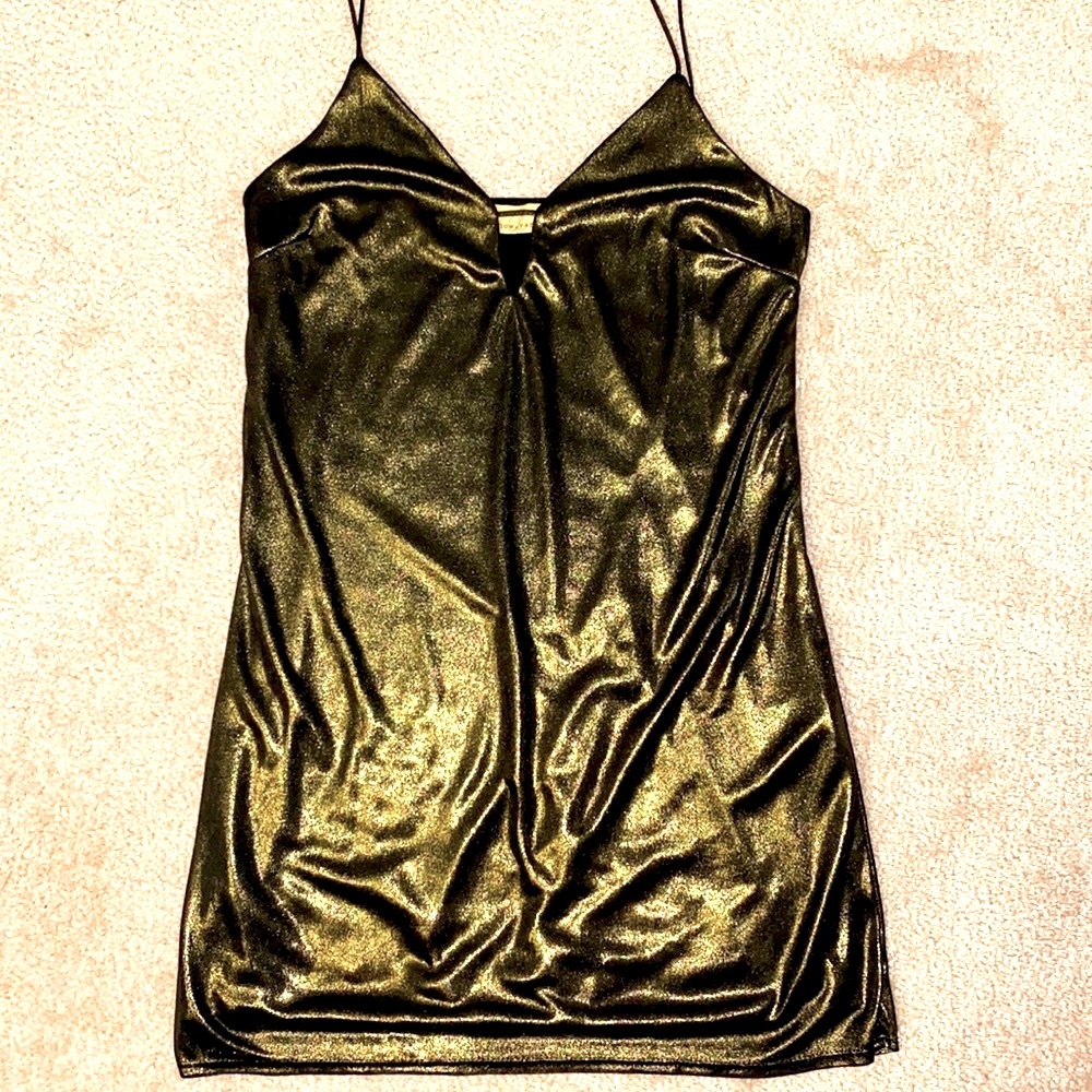 Sexy Shimmering Slip Dress